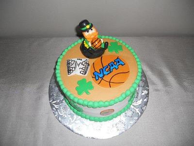 St. Patrick's Day / March Madness - Cake by Pamela Sampson Cakes