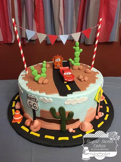 Cars - Cake by Sugar Sweet Cakes