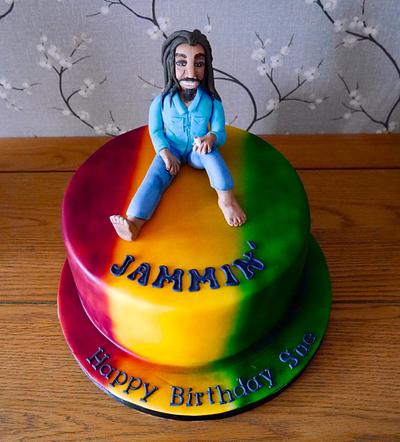 Bob Marley cake - Cake by Daisychain's Cakes