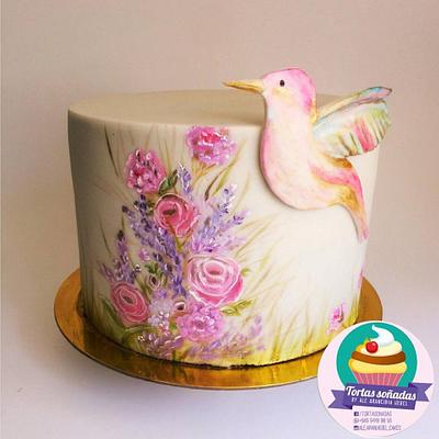 Bird cake - Cake by Ale Arancibia Hebel