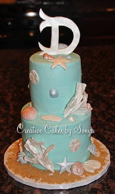 Mermaid / Seashell Cake - Cake by Sonya