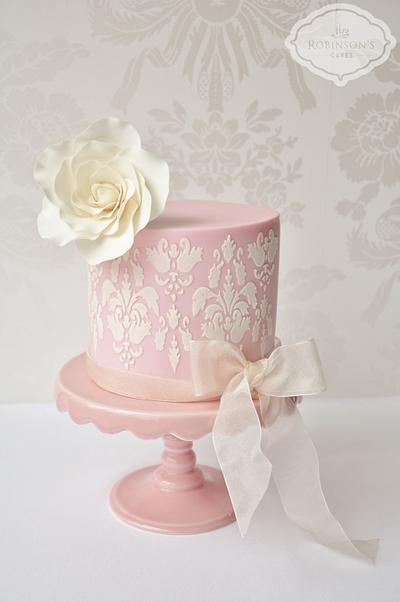 Elegant & pretty Mother's Day cake and treats - Cake by Mrs Robinson's Cakes
