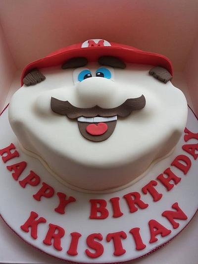 3D Mario cake  - Cake by Mrsmurraycakes