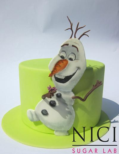 Spring for Olaf - Cake by Nici Sugar Lab