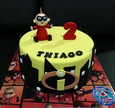 The Incredibles / Jack Jack  - Cake by N&N Cakes (Rodette De La O)