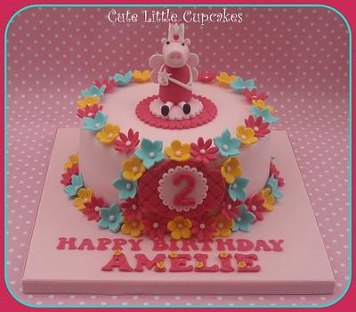 Peppa Pig Birthday Cake - Cake by Heidi Stone