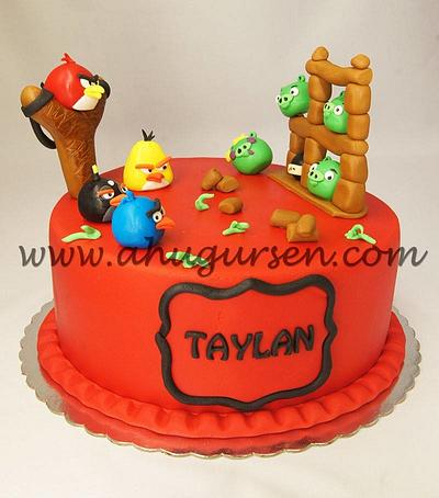 Angry Birds Cake  - Cake by ahugursen