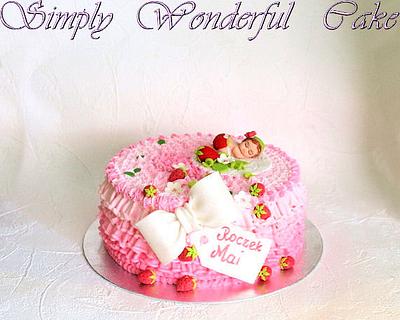really pink cake - Cake by Dorota/ Dorothy