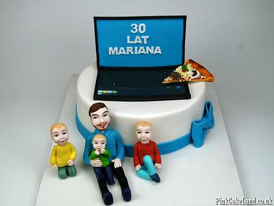 30th Birthady Cake for Him - Cake by Beatrice Maria