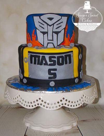 Transformers - Cake by Sugar Sweet Cakes