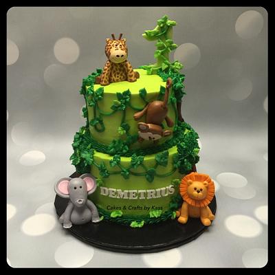 Safari Cake - Cake by Cakes & Crafts by Kass 