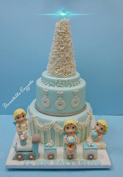 baptesim cake  - Cake by donatella