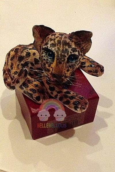 Baby leopard - Cake by Bellebelious7