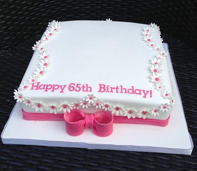 Daisy Birthday Cake  - Cake by The Daisy Cake Company