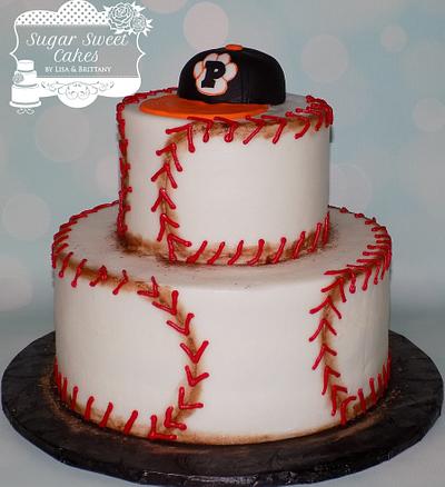 Baseball Cake & Cookies - Cake by Sugar Sweet Cakes