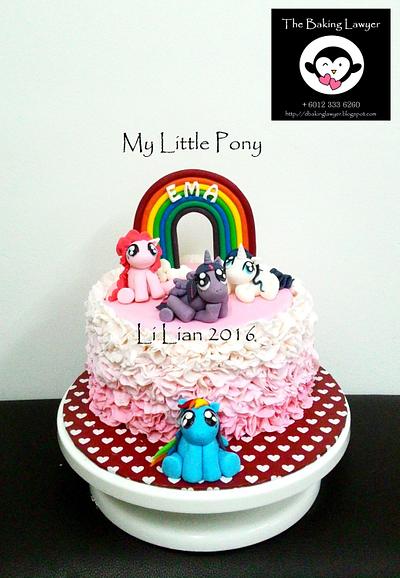My Little Pony - Cake by LiLian Chong