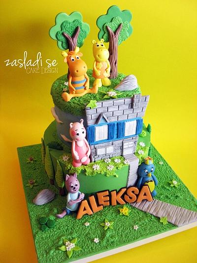 The Backyardigans cake - Cake by Zasladi se Cake Design