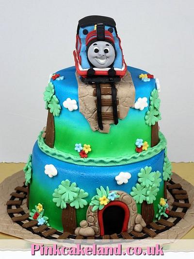 Thomas the Tank Engine and Friends Cake - Cake by Beatrice Maria