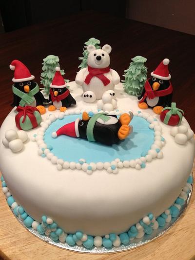 Christmas cake - Cake by Veronika