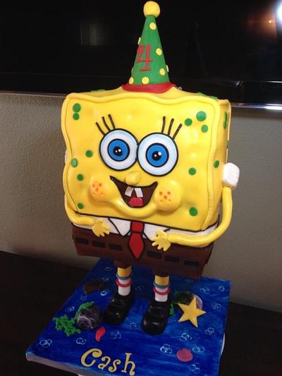 Happy Birthday from Spongebob - Cake by Cakes by Maray