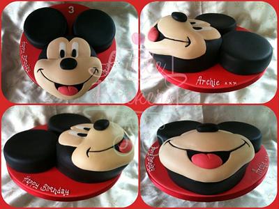 Mickey face - Cake by little pickers cakes