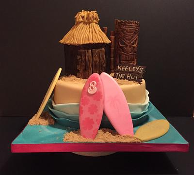 Hawaiian Tiki cake - Cake by Jill saunders
