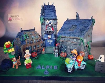 Scooby Doo Haunted Mansion Cake - Cake by Maidofcakes