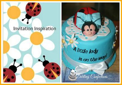 Lady Bug Theme Baby Shower - Cake by Jacqulin