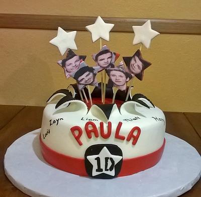 One Directión Cake - Cake by Luga Cakes