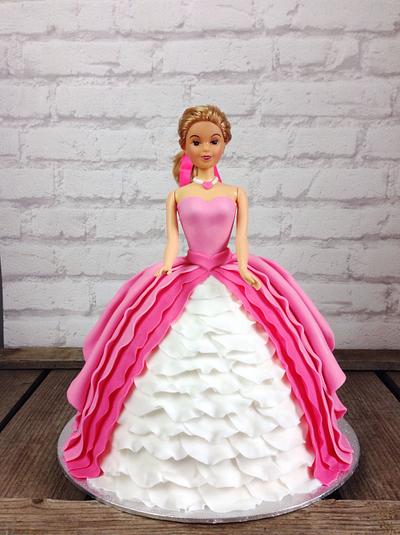 Pink Barbie cake  - Cake by KEEK&MOOR