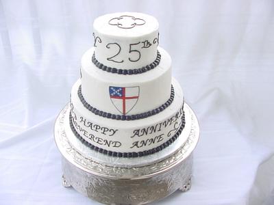 The Episcopal Cake - Cake by horsecountrycakes