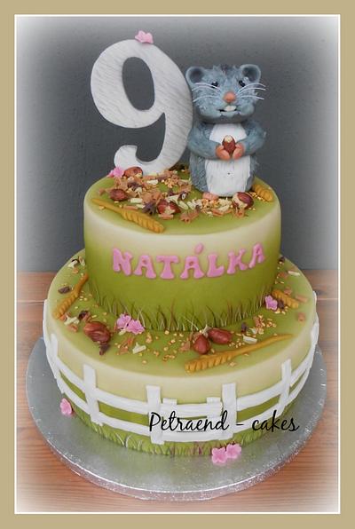 Hamster - Cake by Petraend