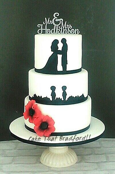 silhouette Cake - Cake by cake that Bradford