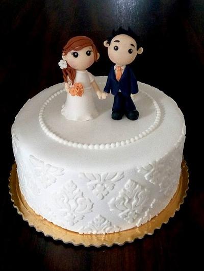 wedding cake - Cake by zuzacik
