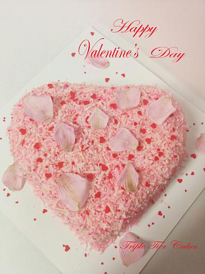 Happy Valentine's Day!! - Cake by Triple Tier Cakes