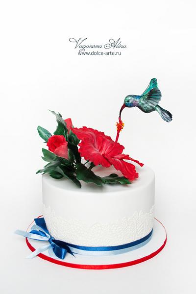 hummingbird - Cake by Alina Vaganova