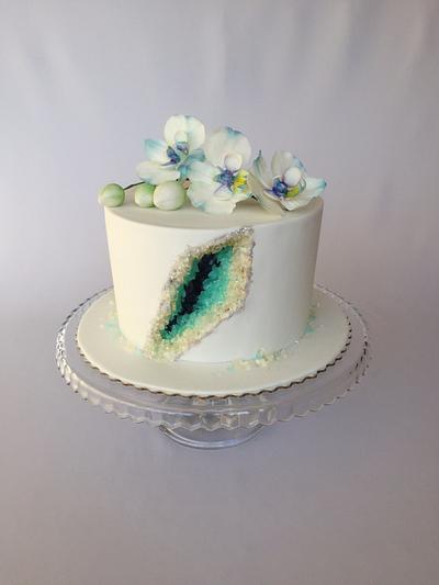 Geode cake  - Cake by Layla A