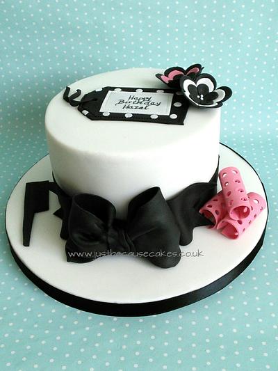 Hairdresser's Birthday Cake - Cake by Just Because CaKes