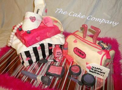 coach shoe  box cake - Cake by Lori Arpey