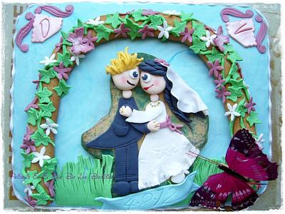 Big Wedding Cookie - Cake by Elisabeth