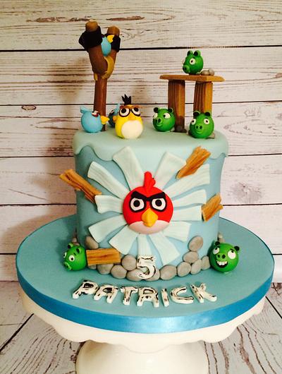 Angry Birds  - Cake by Sweet Cakes