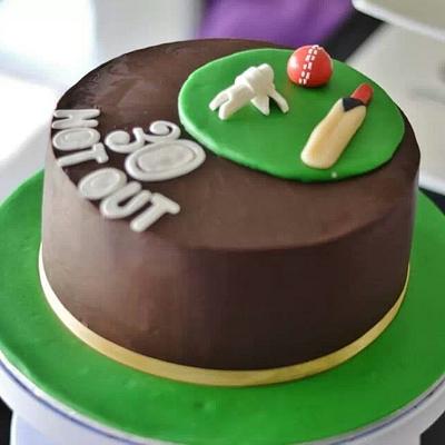 Cricket! - Cake by Sini's Cakery 