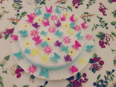 Butterfly Cake - Cake by Donna_Sweet_Donna