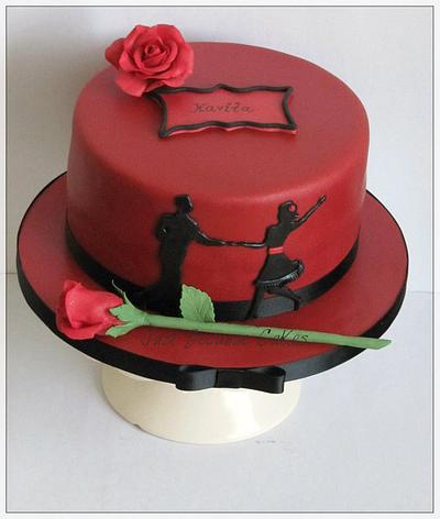 Salsa Dancers Birthday Cake - Cake by Just Because CaKes