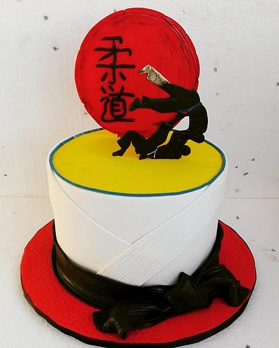 judo cake - Cake by Geri
