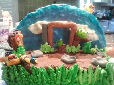 Angry Birds - Cake by dledizzy
