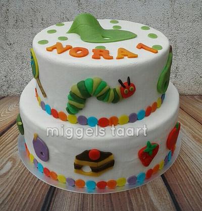 the very hungry caterpillar - Cake by henriet miggelenbrink