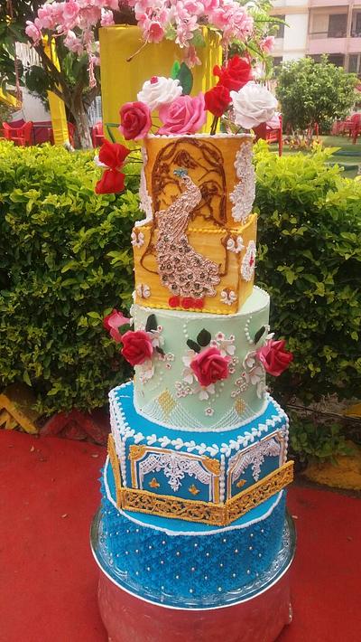 Wedding cake - Cake by RLRaj
