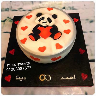 Panda cake - Cake by Meroosweets