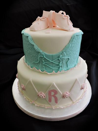 Ballerina Graduation - Cake by Theresa
